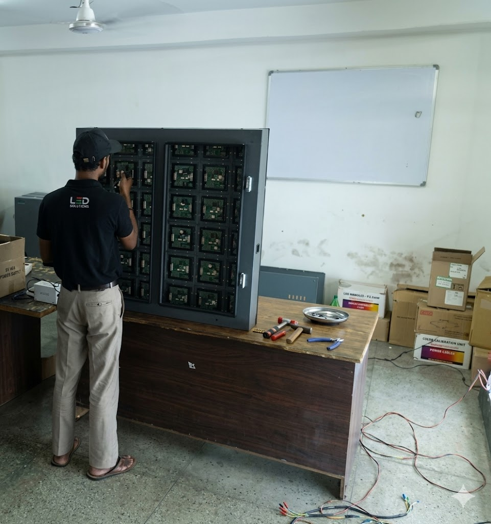 LED panel assembly