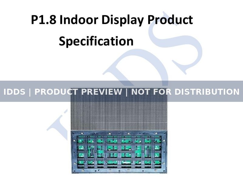 P1.8 Indoor LED Display product preview